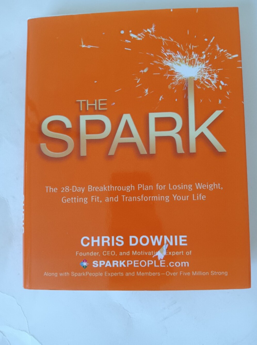Chris Downie The Spark Diet Hardcover Book, Good Condition Weight-loss